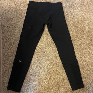 black full length lululemon leggings